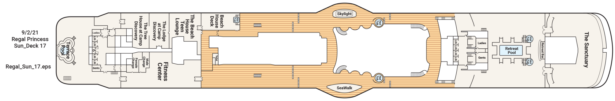 Deck 17 - Sun plan